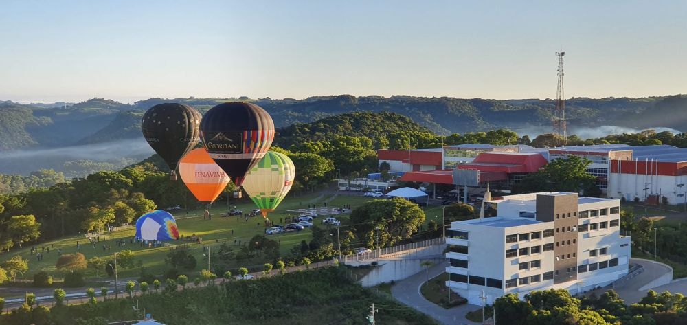 Festival do Balonismo inicia nesta quinta-feira em Bento Gonçalves