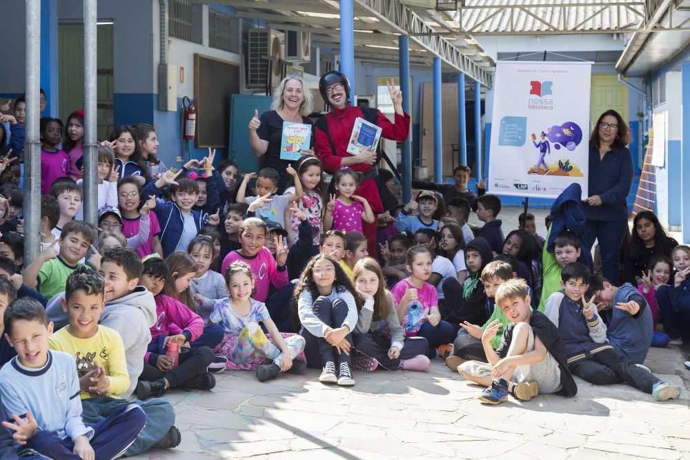 Projeto Nossa Biblioteca doa livros para escolas de Bento Gonçalves