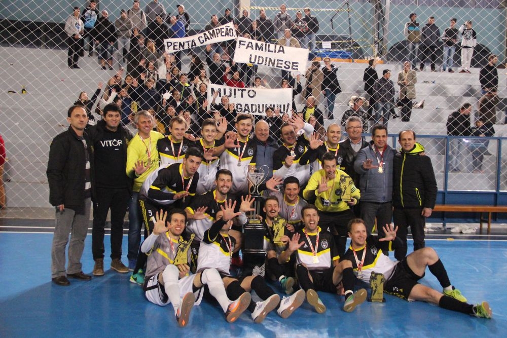 Udinese é o campeão do Citadino de Futsal em Garibaldi