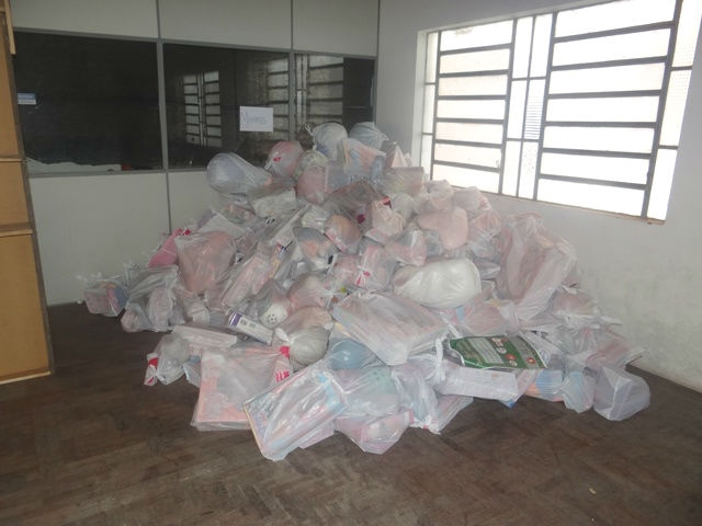 Bombeiros de Garibaldi arrecadam mais de uma tonelada de doações 