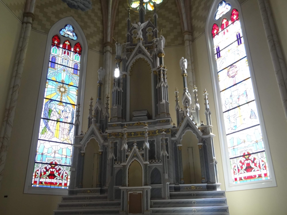 Portal Adesso visita obras de restauração da Igreja Matriz de Garibaldi