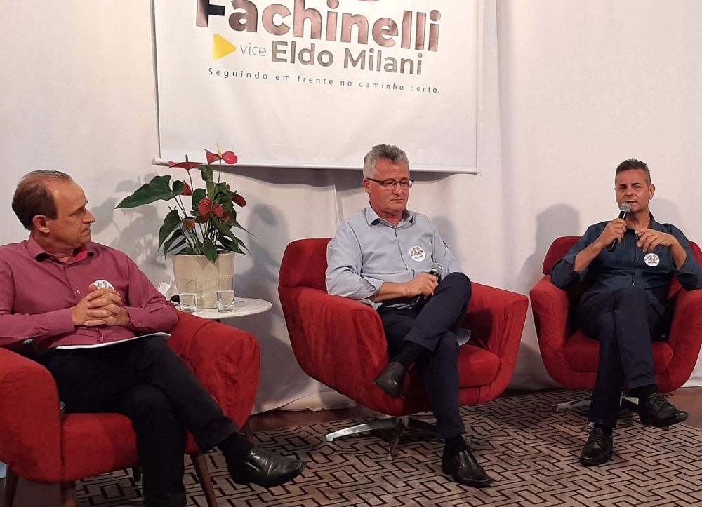 Vice de Fachinelli desiste de participar do primeiro debate de TV em Garibaldi 