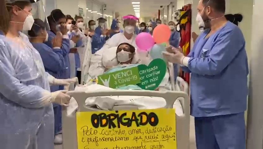 Em Bento Gonçalves, paciente recebe alta da UTI após 82 dias