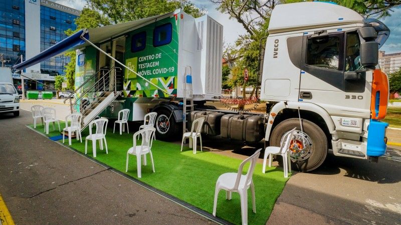 Motoristas de caminhão serão testados para Covid a partir de segunda