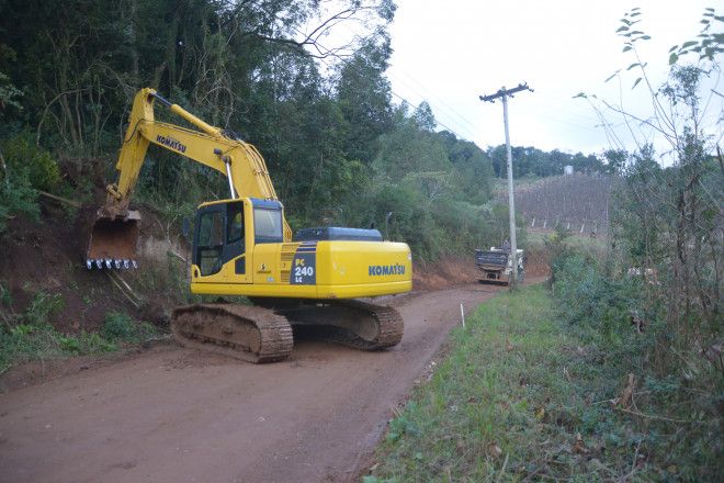 Obras de pavimentação entre Araújo de Souza e São Pantaleão são iniciadas