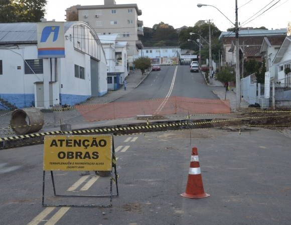 Bento Gonçalves: Rua Júlio de Castilhos deve ser concluída nesta semana