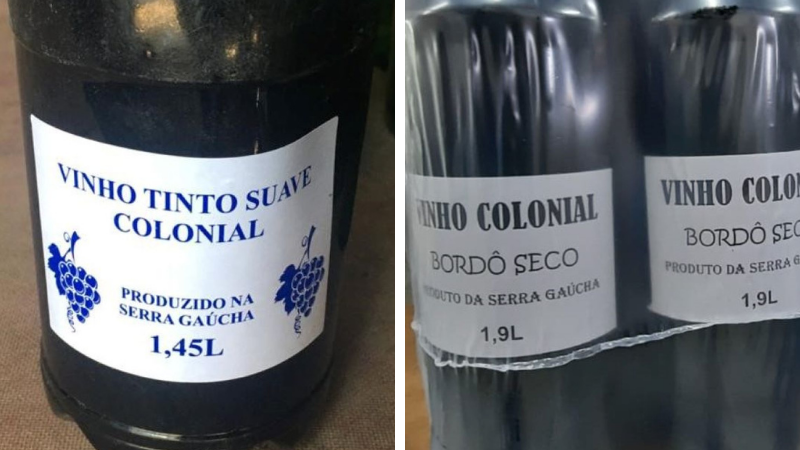 Secretaria da Agricultura faz alerta sobre falsos vinhos coloniais