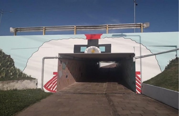 Túnel da ciclovia em Carlos Barbosa receberá melhorias