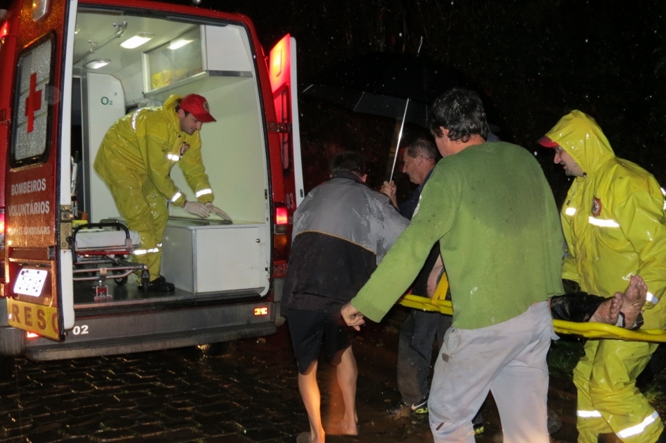 Homem é atropelado em Carlos Barbosa