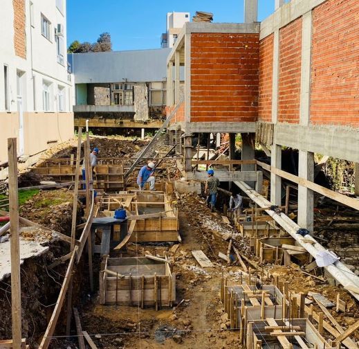Obras do Complexo Hospitalar de Bento estão em andamento