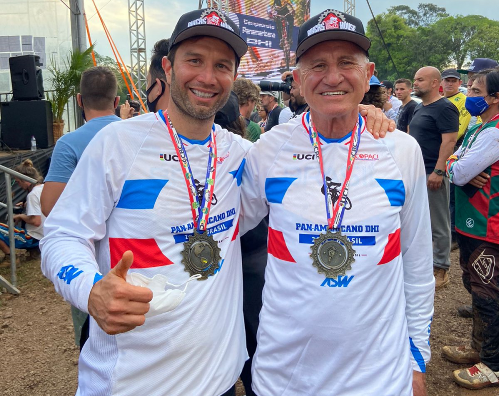 Danilo e Filipe Spader conquistam o Campeonato Pan-Americano de Downhill