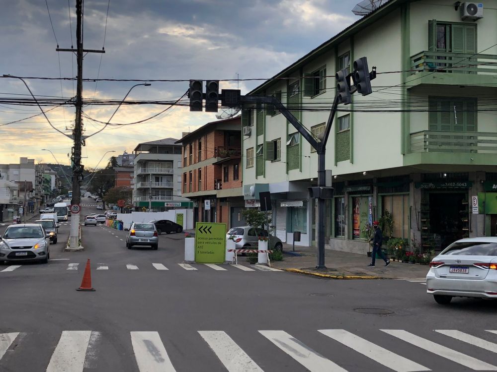 Sinaleiras seguem sem funcionar em Garibaldi