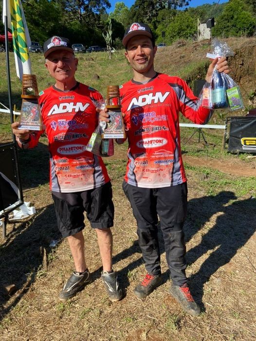 Filipe e Danilo Spader conquistam mais troféus no Mountain Bike