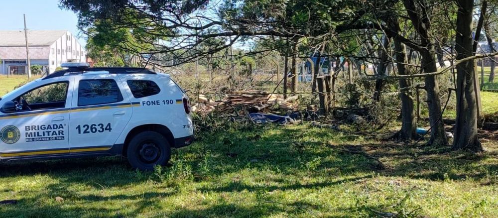 Lenhador morre após árvore atingir sua cabeça em Garibaldi