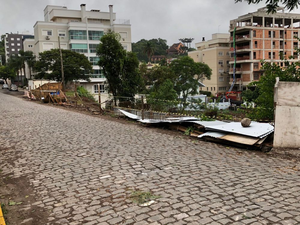 Garibaldi amanhece se recuperando dos estragos do temporal