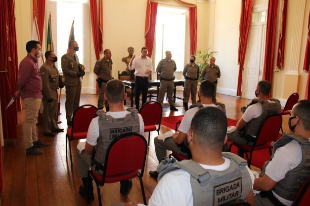 Brigada Militar de Bento recebe 20 novos policiais