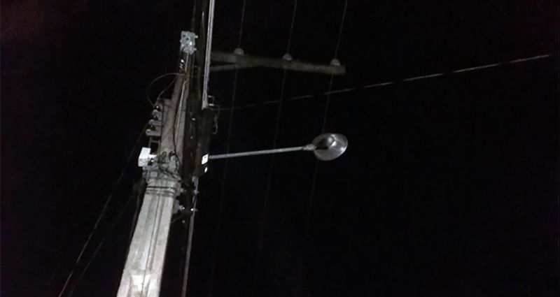 Mais de dez lâmpadas de LED são furtadas em Garibaldi