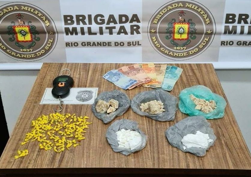 Dois homens são presos por tráfico de drogas em Farroupilha 