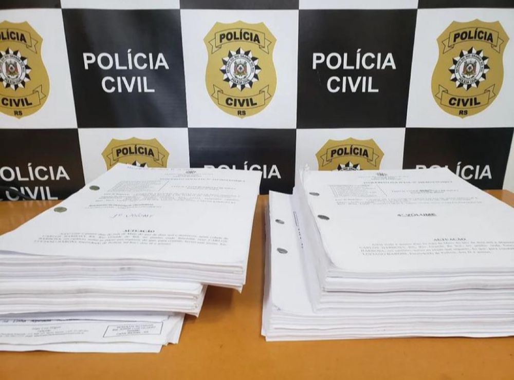 Polícia Civil conclui investigação de lavagem de dinheiro em Carlos Barbosa