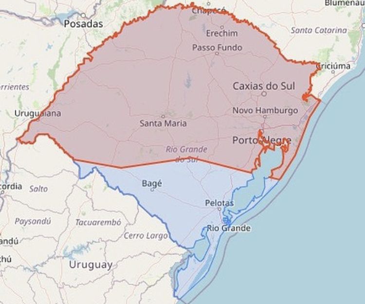 Defesa Civil emite alerta de temporal com ventos de até 80km na Serra 