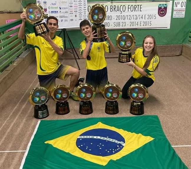 Brasil é campeão do Panamericano de Bocha em Carlos Barbosa
