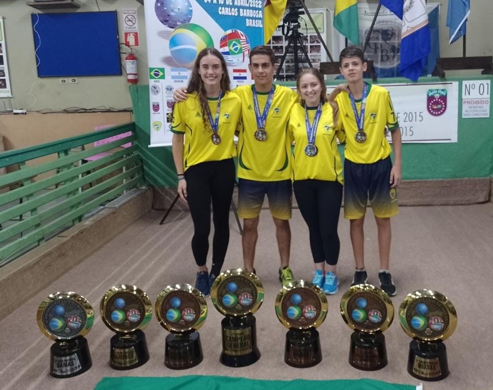 Brasil é campeão do Panamericano de Bocha em Carlos Barbosa