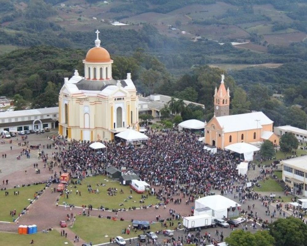 Santuário de Caravaggio retoma pré-romarias de forma presencial