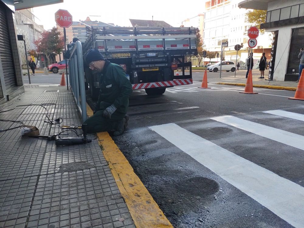 Faixa de pedestres na Rua Dr Antunes em Bento Gonçalves sofrerá alterações 