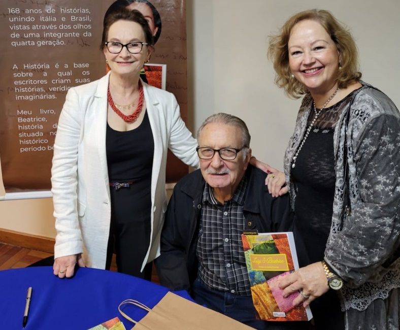 Lançamento do livro Luigi e Beatrice neste sábado