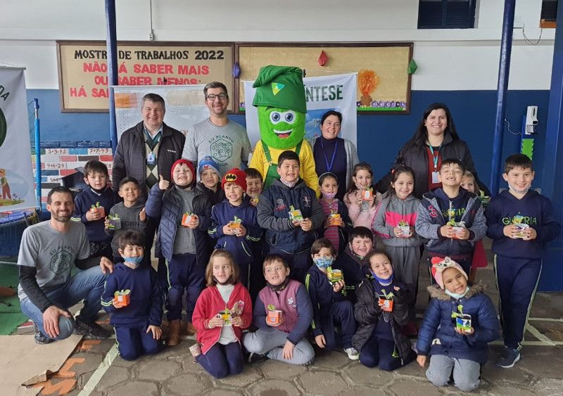 Projeto sustentável beneficia escolas de Garibaldi