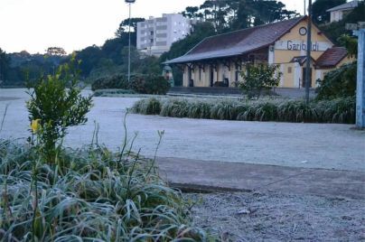 Dia dos namorados será de temperaturas negativas e geada 