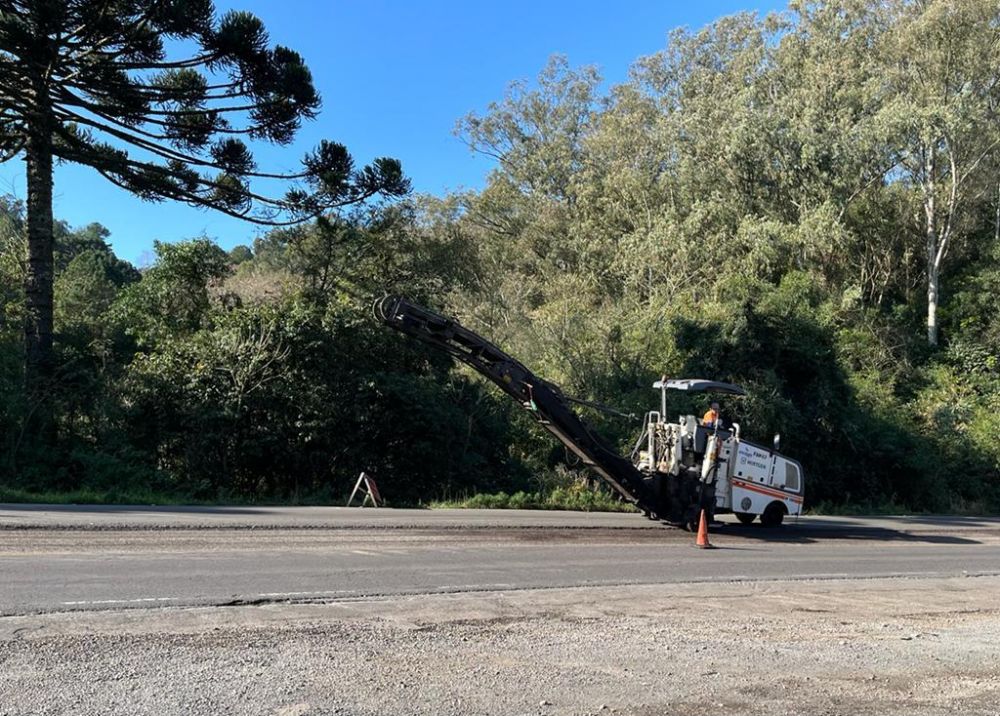 ERS-446 em Carlos Barbosa recebe obras de melhorias 