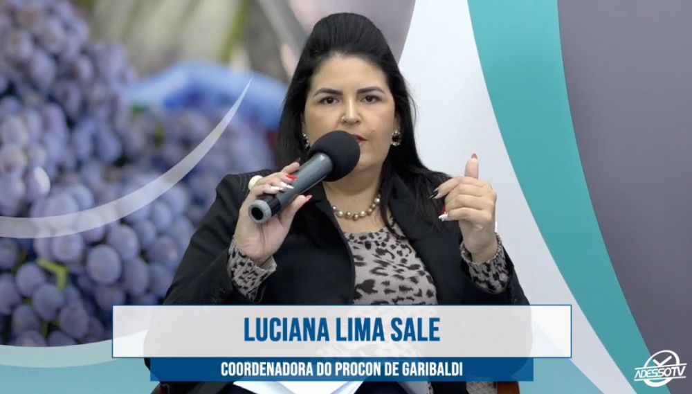 Coordenadora do Procon Garibaldi participa do Programa Prato Limpo