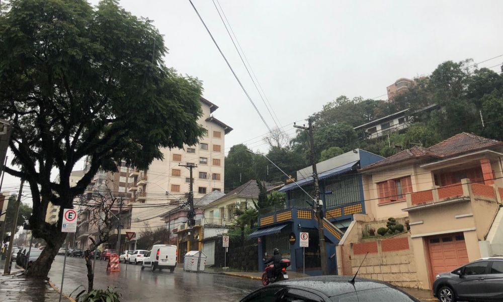 Chuva marca os três próximos dias na Serra Gaúcha