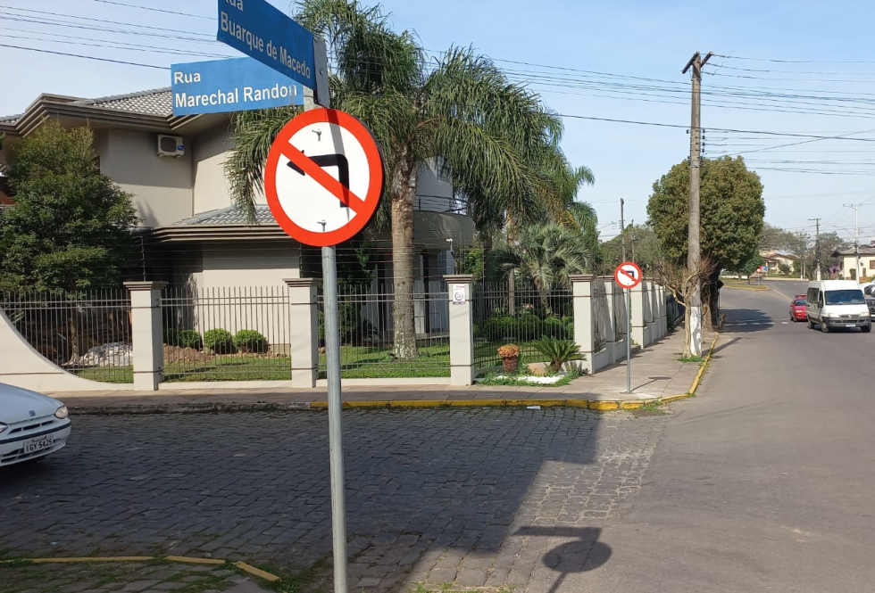 Rua Marechal Randon torna-se via de sentido único em Carlos Barbosa