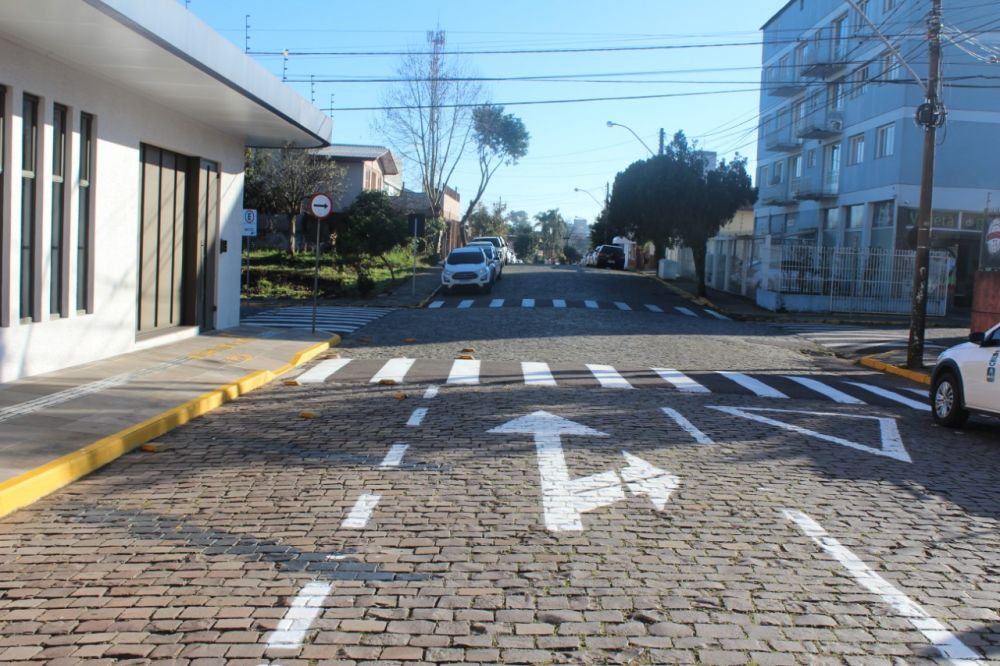 Trecho da Avenida Osvaldo Aranha é duplicado em Bento