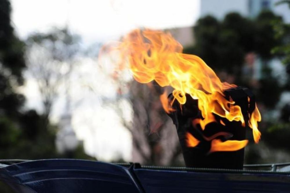 Chegada do Fogo Simbólico marca abertura da Semana da Pátria em Bento Gonçalves