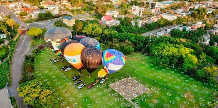 Festival de Balonismo inicia nesta quinta-feira em Bento Gonçalves