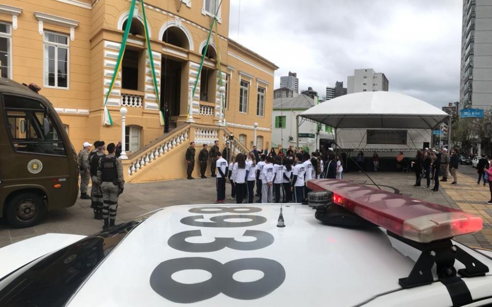 Brigada Militar realiza formatura do Proerd em Bento Gonçalves 