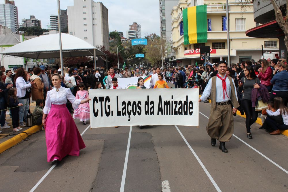 Festejos Farroupilhas tiveram início nesta quarta em Bento Gonçalves