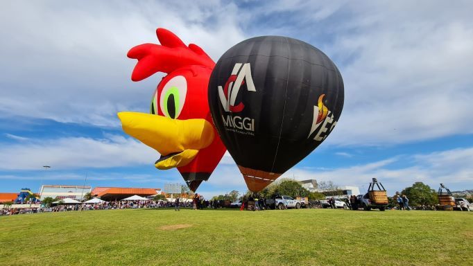 Mais de 25 mil pessoas prestigiaram o Festival de Balonismo em Bento