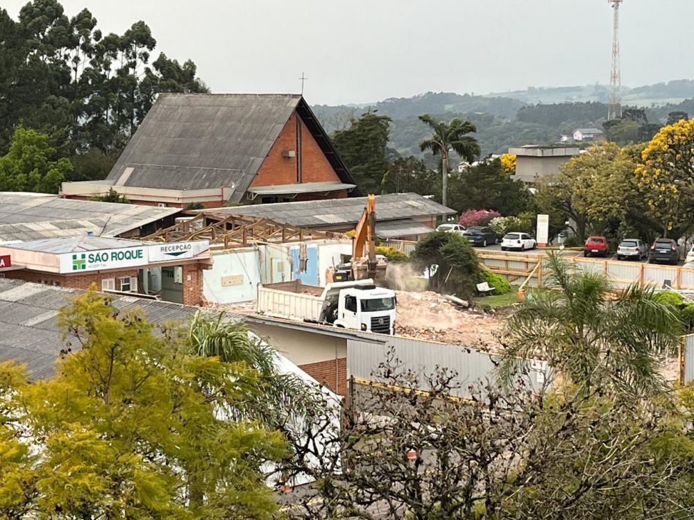 Iniciam obras da reestruturação do Pronto Socorro do Hospital São Roque