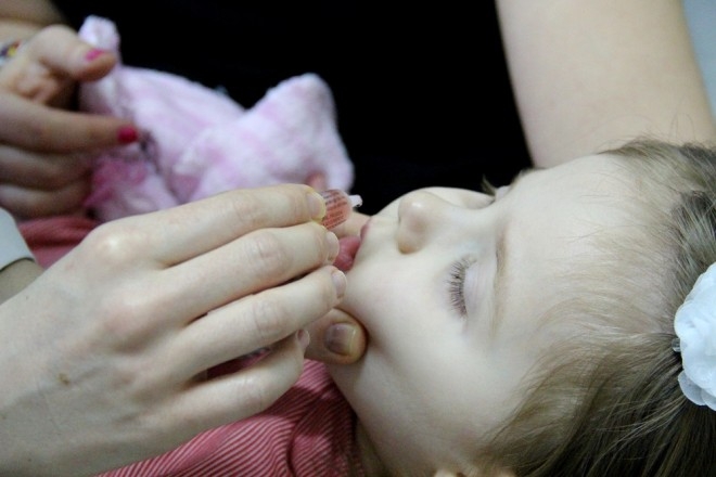Sábado é dia de vacinação contra a poliomelite