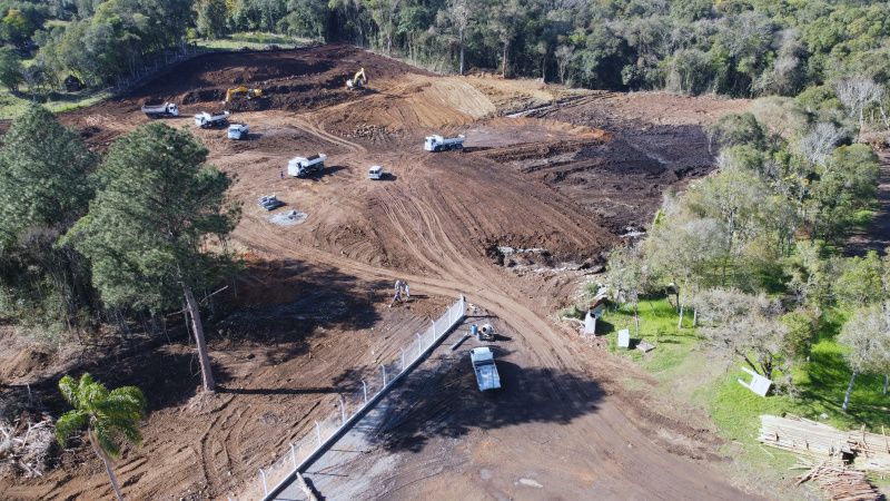 Parque da Fenachamp segue em obras para a Festa do Espumante Brasileiro 2022