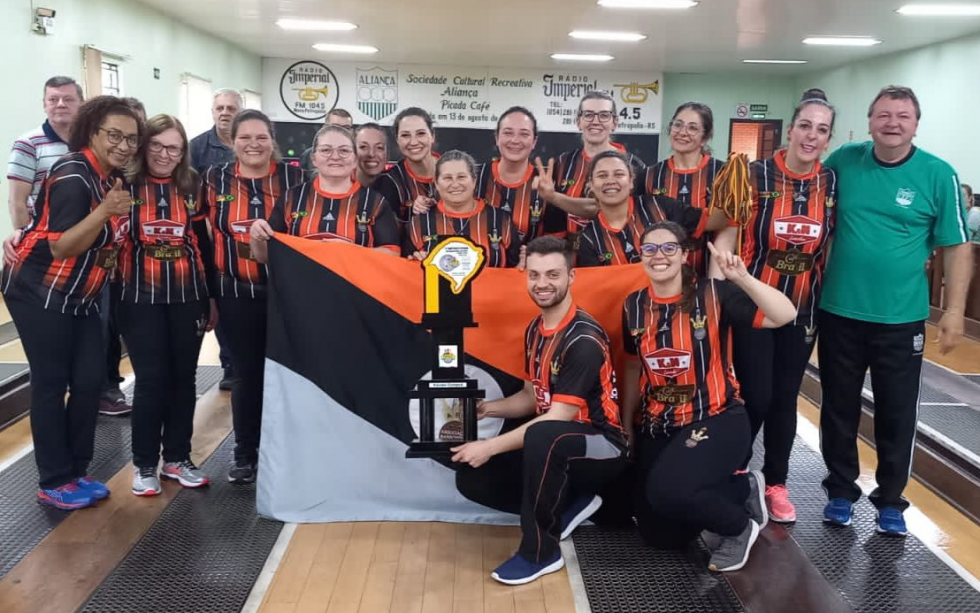 Carlos Barbosa é Campeã Estadual de Bolão Série Prata Feminino