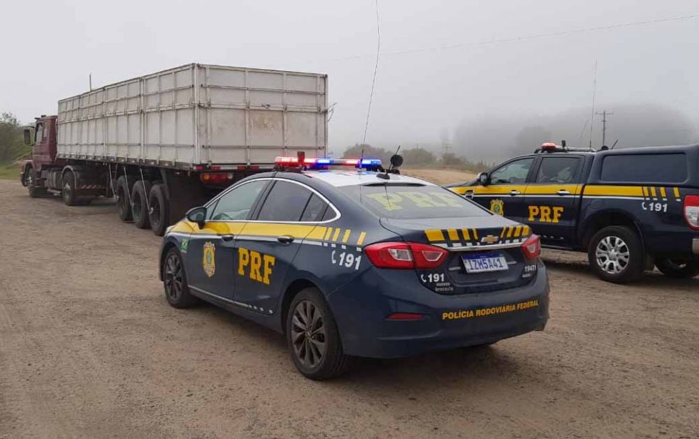 PF apreende veículo contrabandeado por membro do MDB de Garibaldi