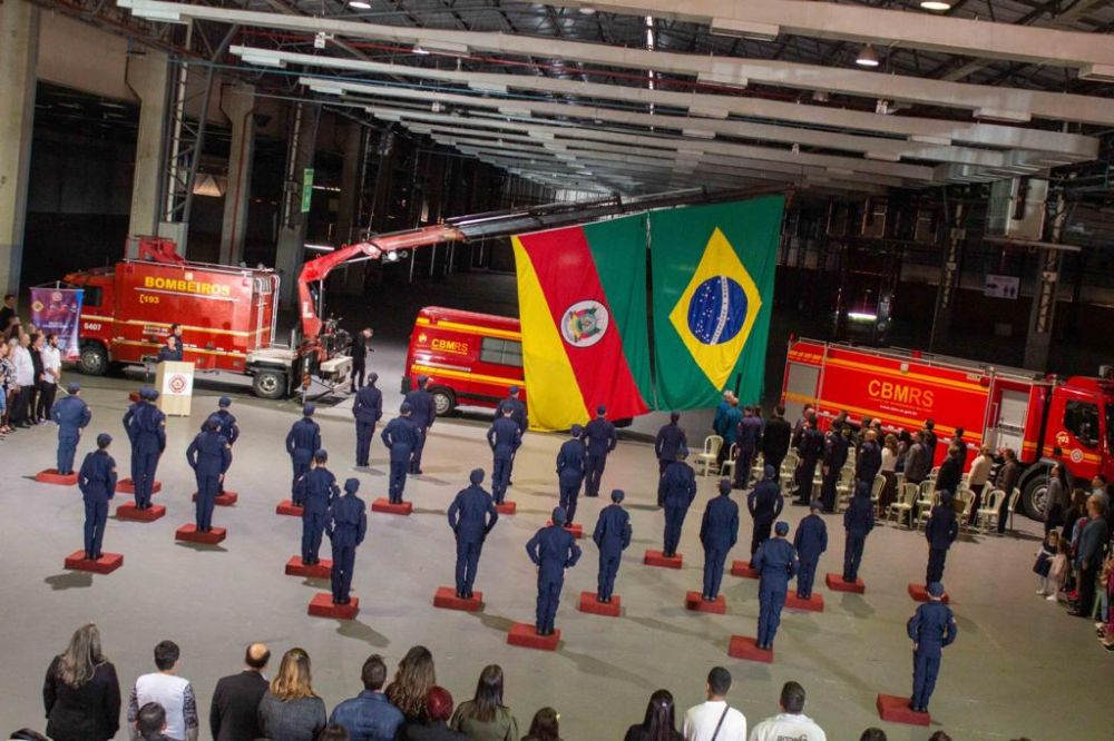 Projeto Bombeiro Mirim forma 24 crianças em Bento Gonçalves