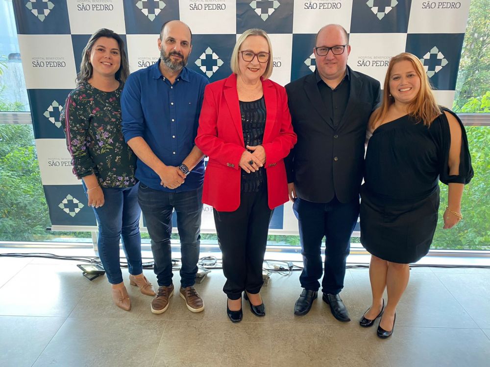 Equipe do DNA na inauguração do Centro de Especialidades