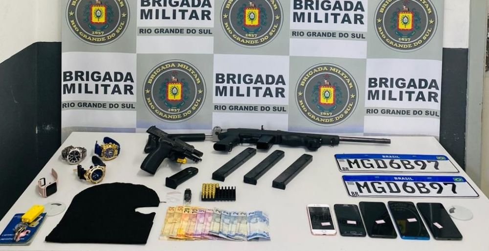 Brigada Militar prende grupo criminoso suspeito de atentados em Garibaldi