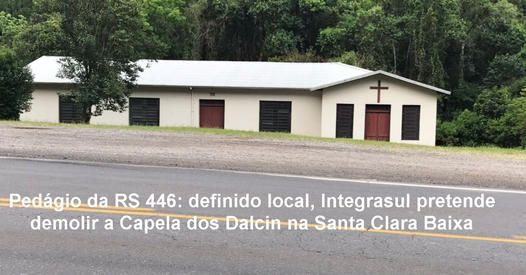 Novo pedágio quer destruir igreja e salão de Santa Clara Baixa